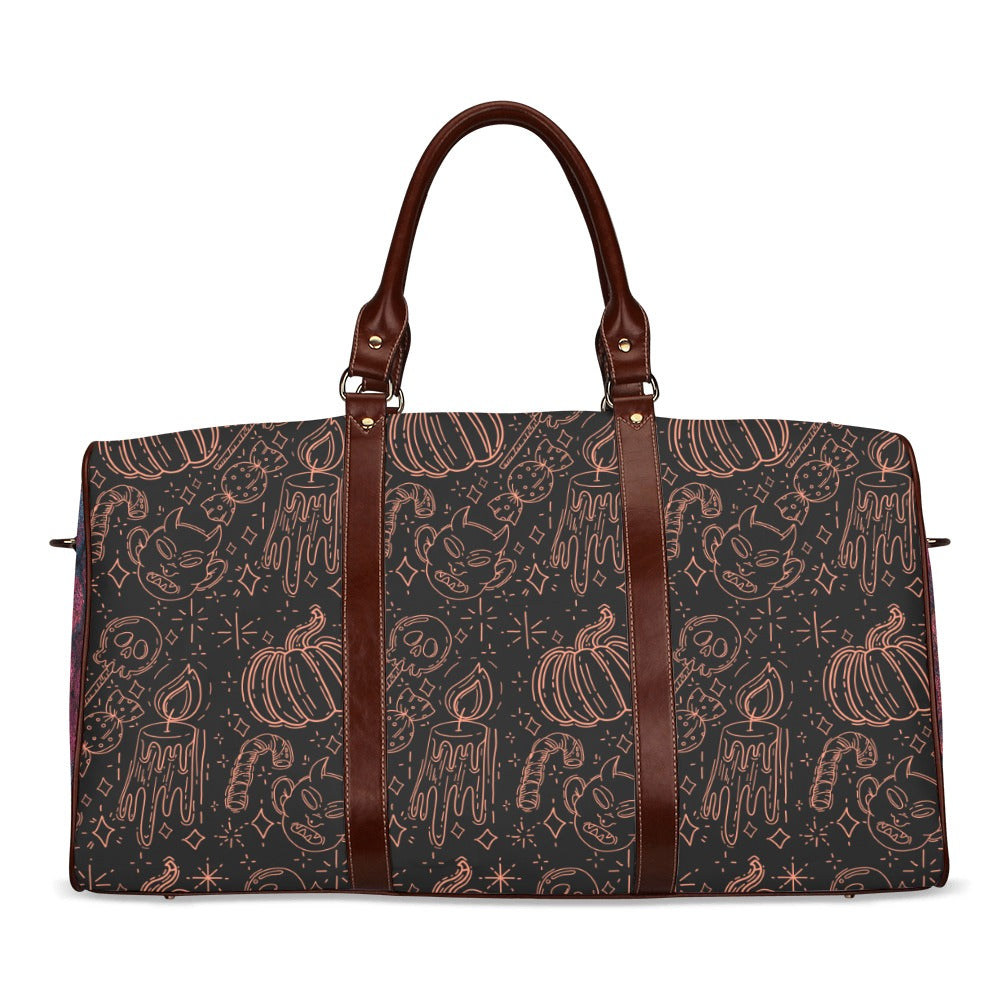 Travel Bag (Brown) (Model 1639)
