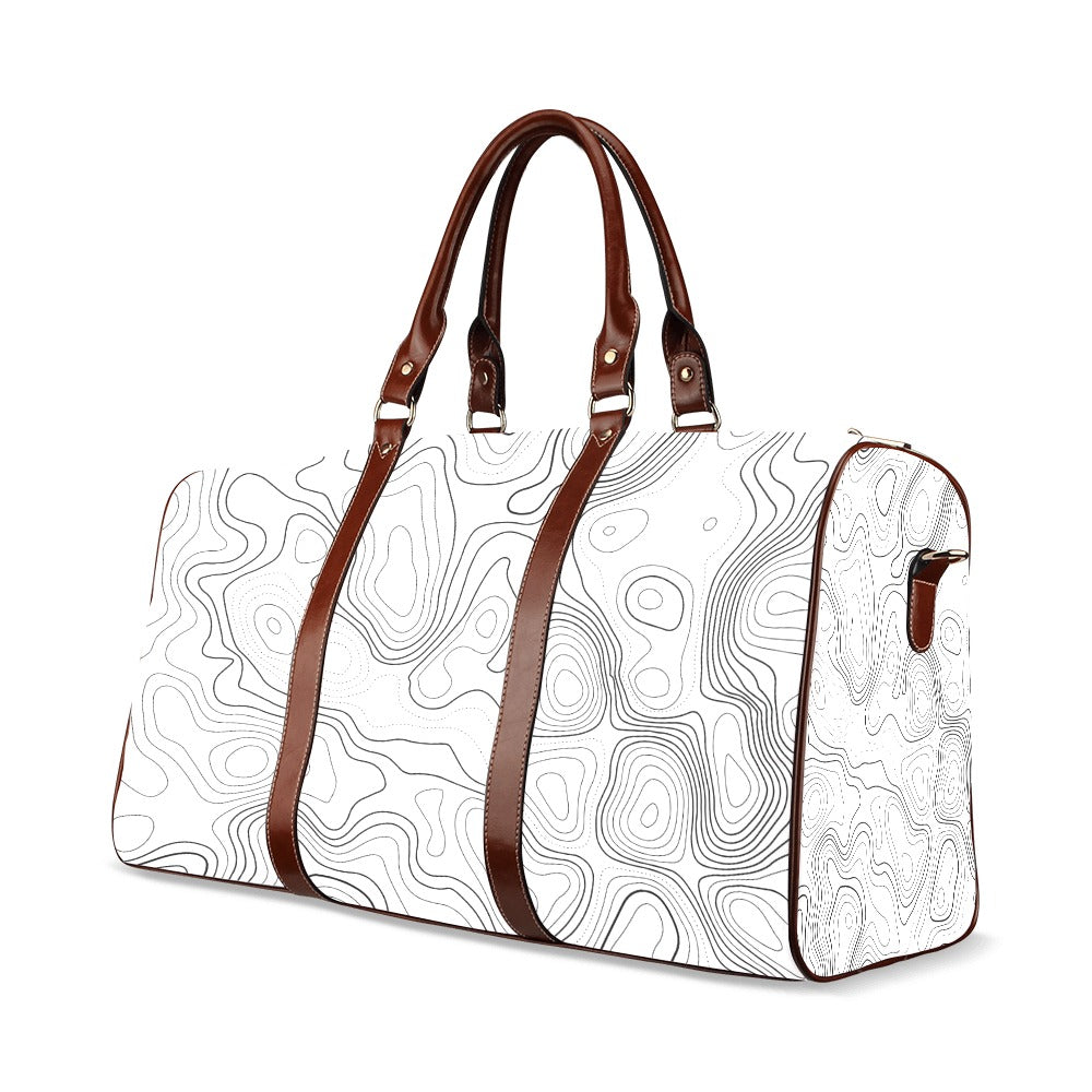 Travel Bag (Brown) (Model 1639)