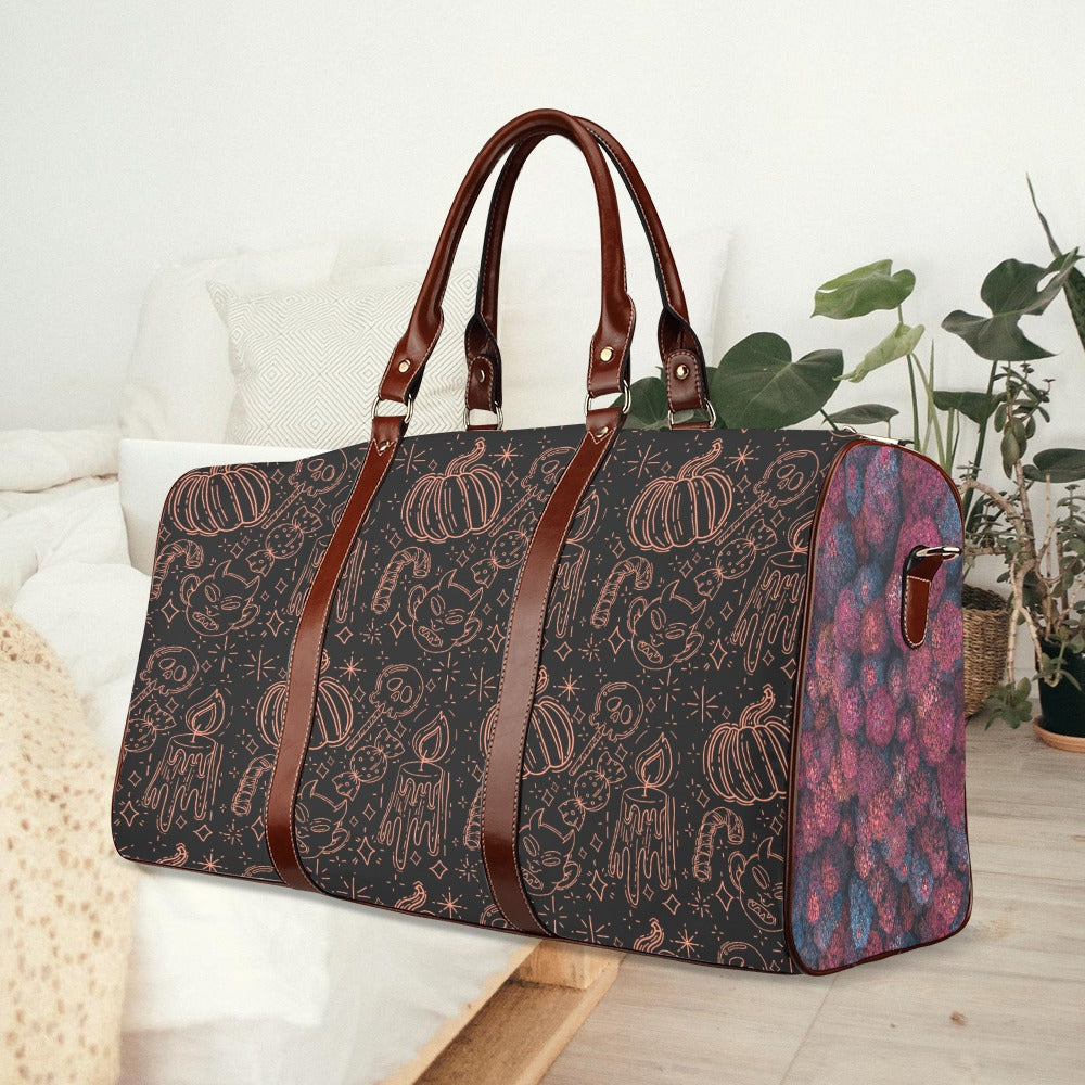 Travel Bag (Brown) (Model 1639)