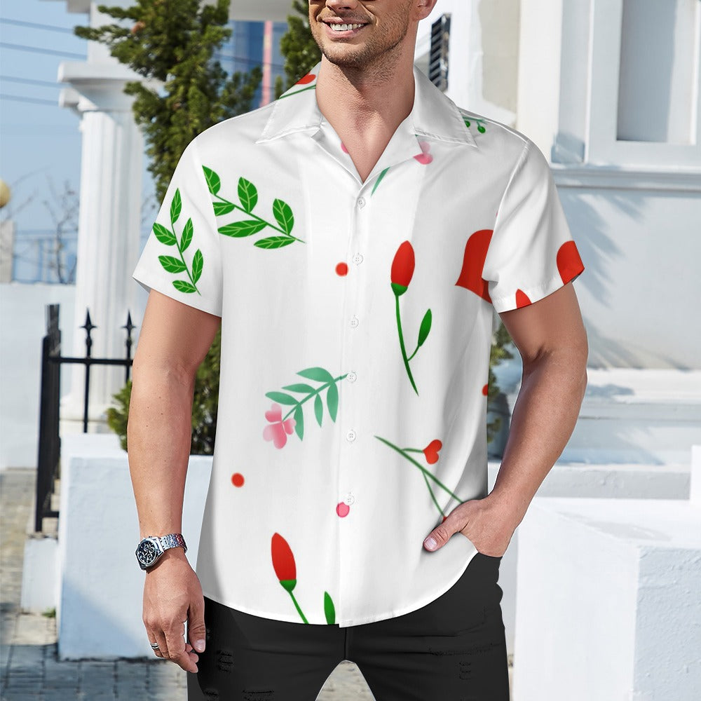 Cuban collar shirt