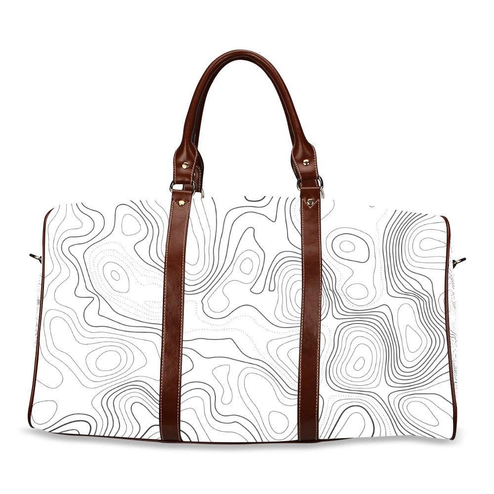 Travel Bag (Brown) (Model 1639)