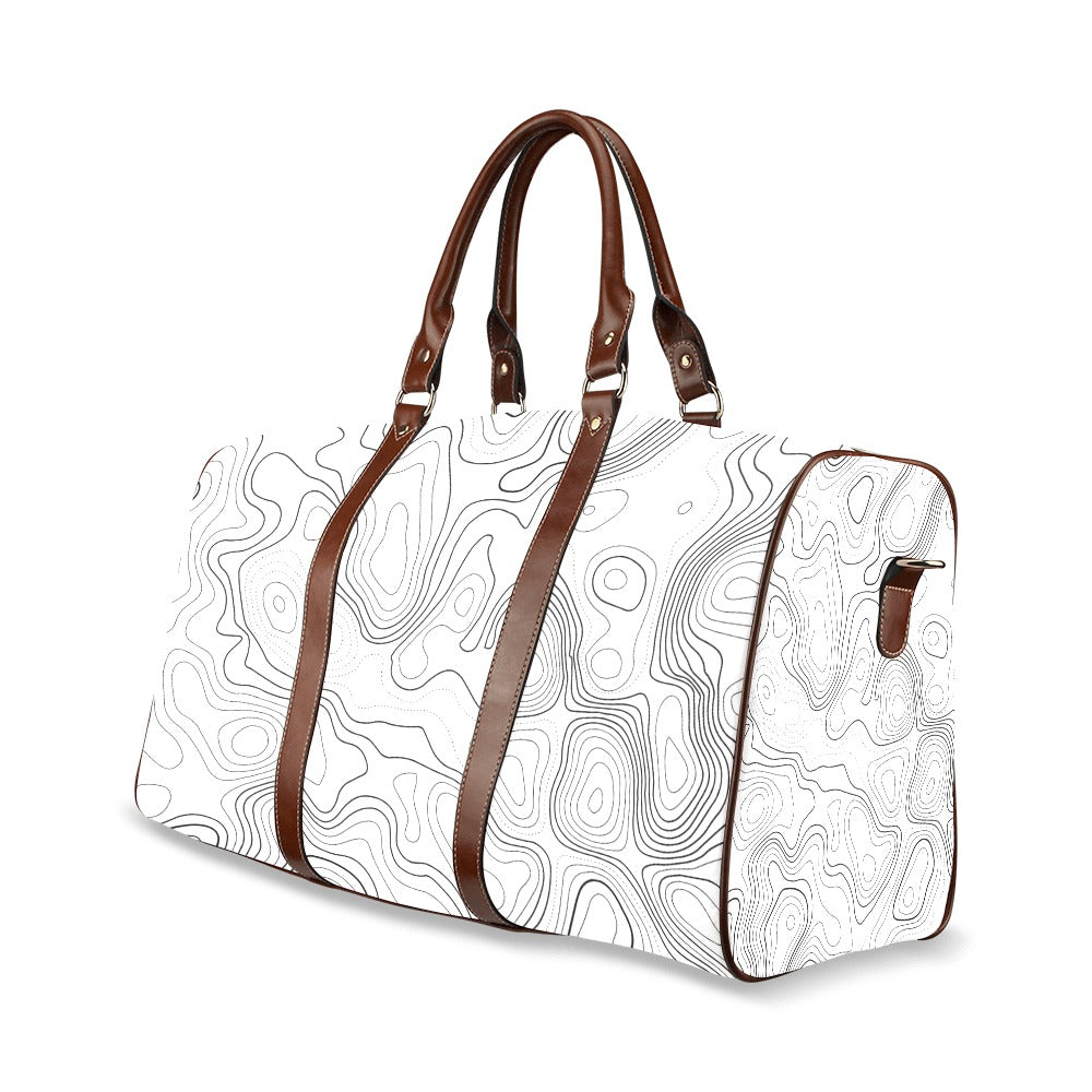 Travel Bag (Brown) (Model 1639)