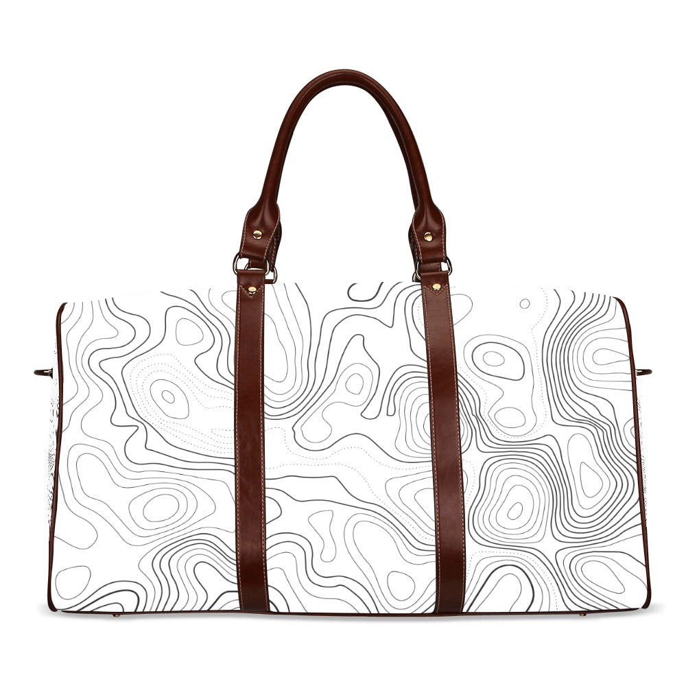 Travel Bag (Brown) (Model 1639)