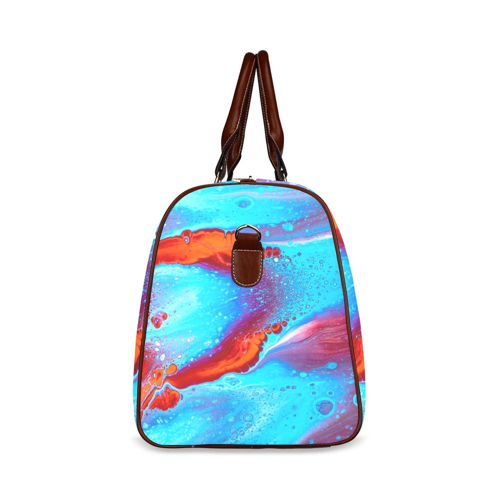 Travel Bag (Brown) (Model 1639)